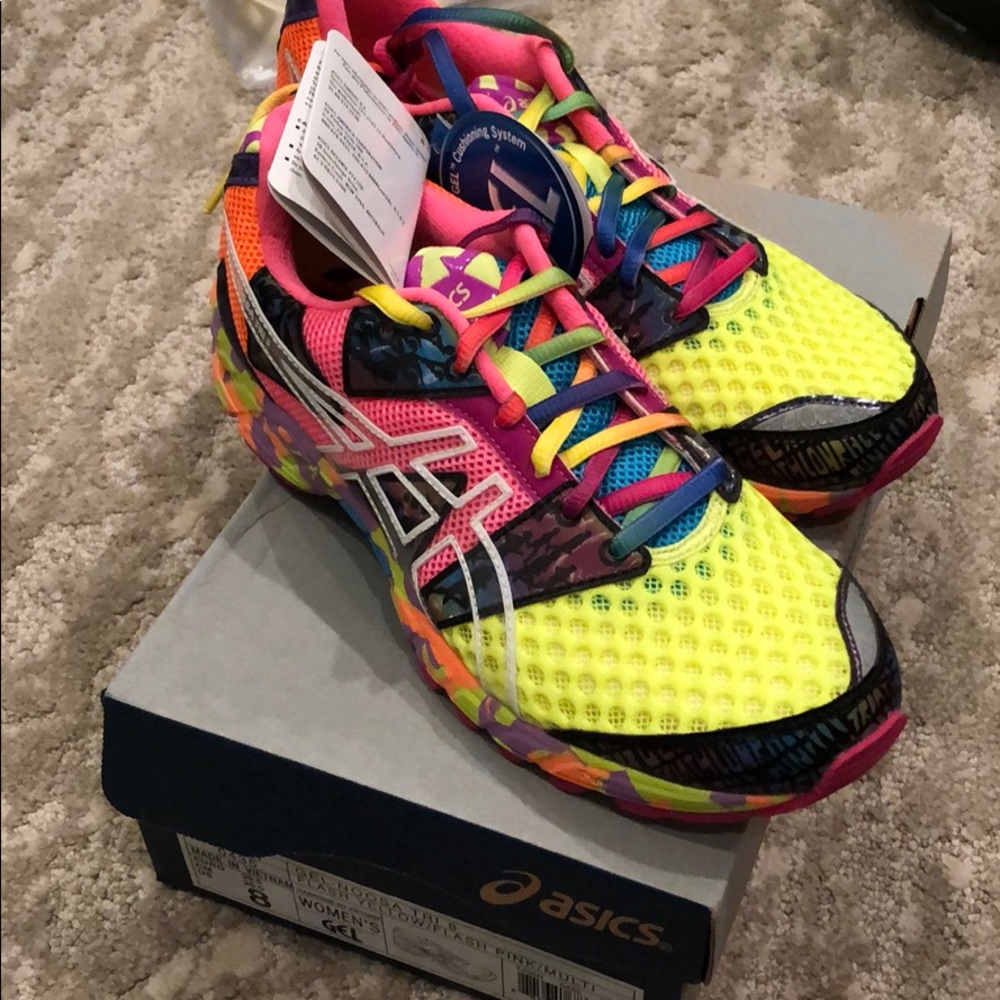 ASICS NWT colorful sneakers